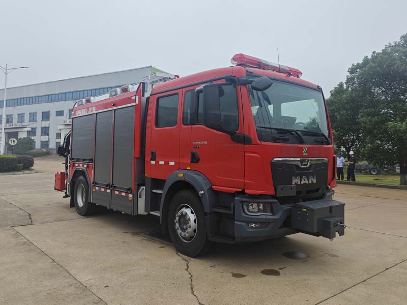 中联牌ZLF5140TXFJY180抢险救援消防车公告图片