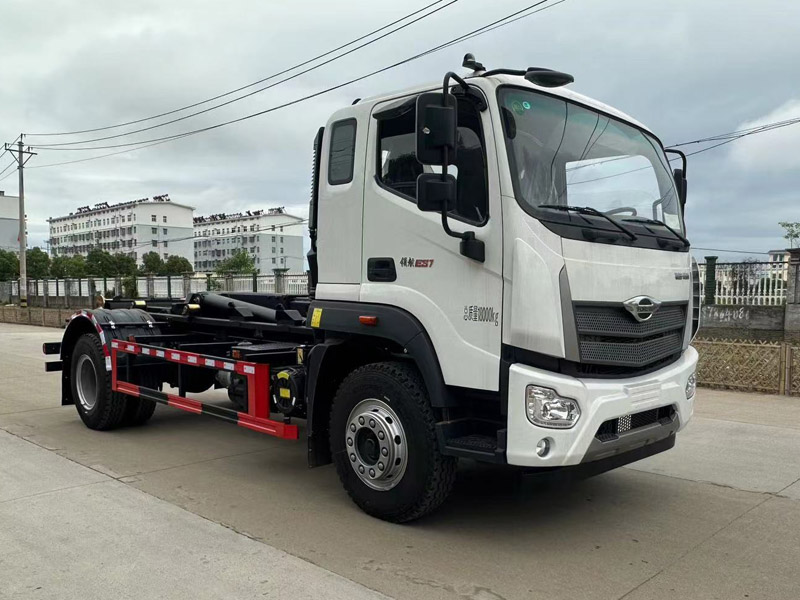 程力威牌CLW5183ZXXBHJ车厢可卸式垃圾车