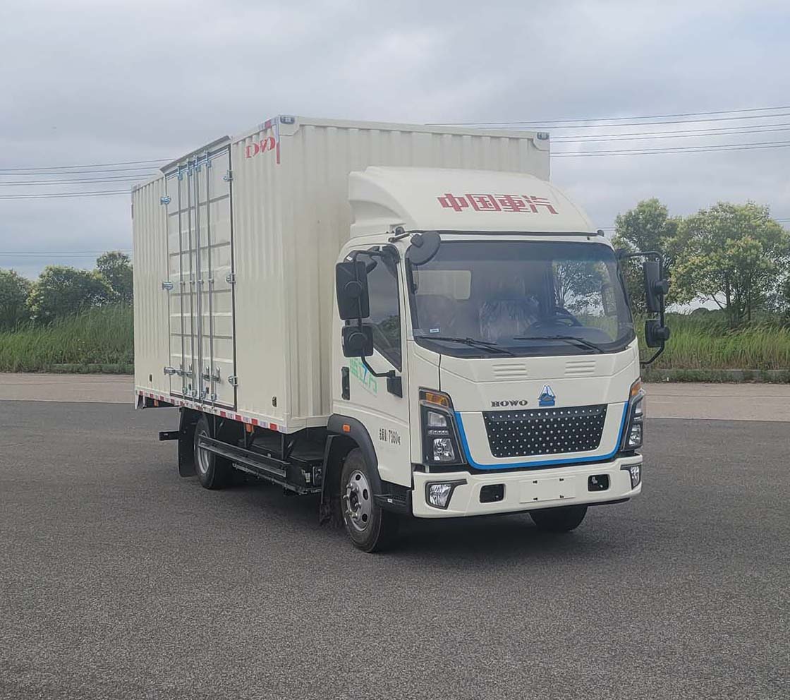 ZZ5077XXYG3814Z173BEV 豪沃牌纯电动厢式运输车图片