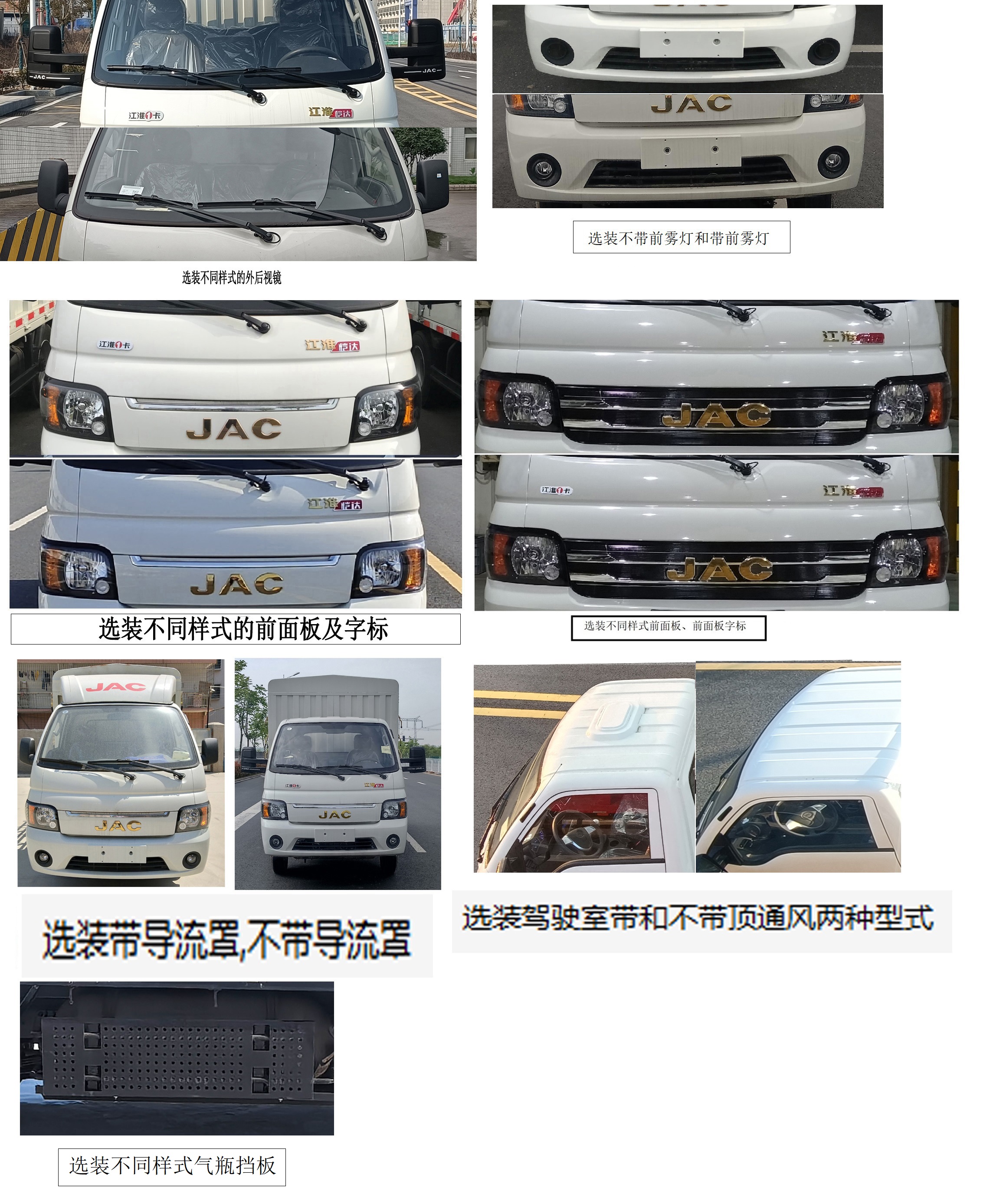 江淮牌HFC5036CCYPV3N3C1S仓栅式运输车公告图片