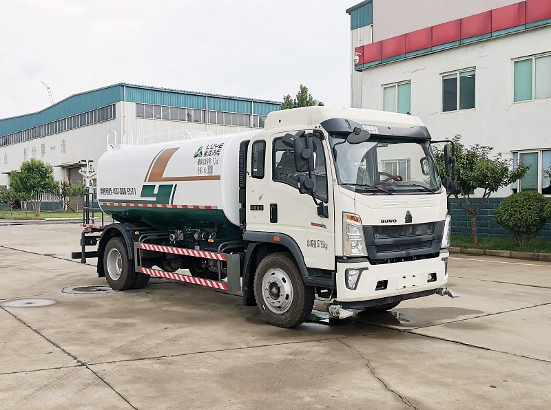 绿叶牌JYJ5167GPSF1绿化喷洒车