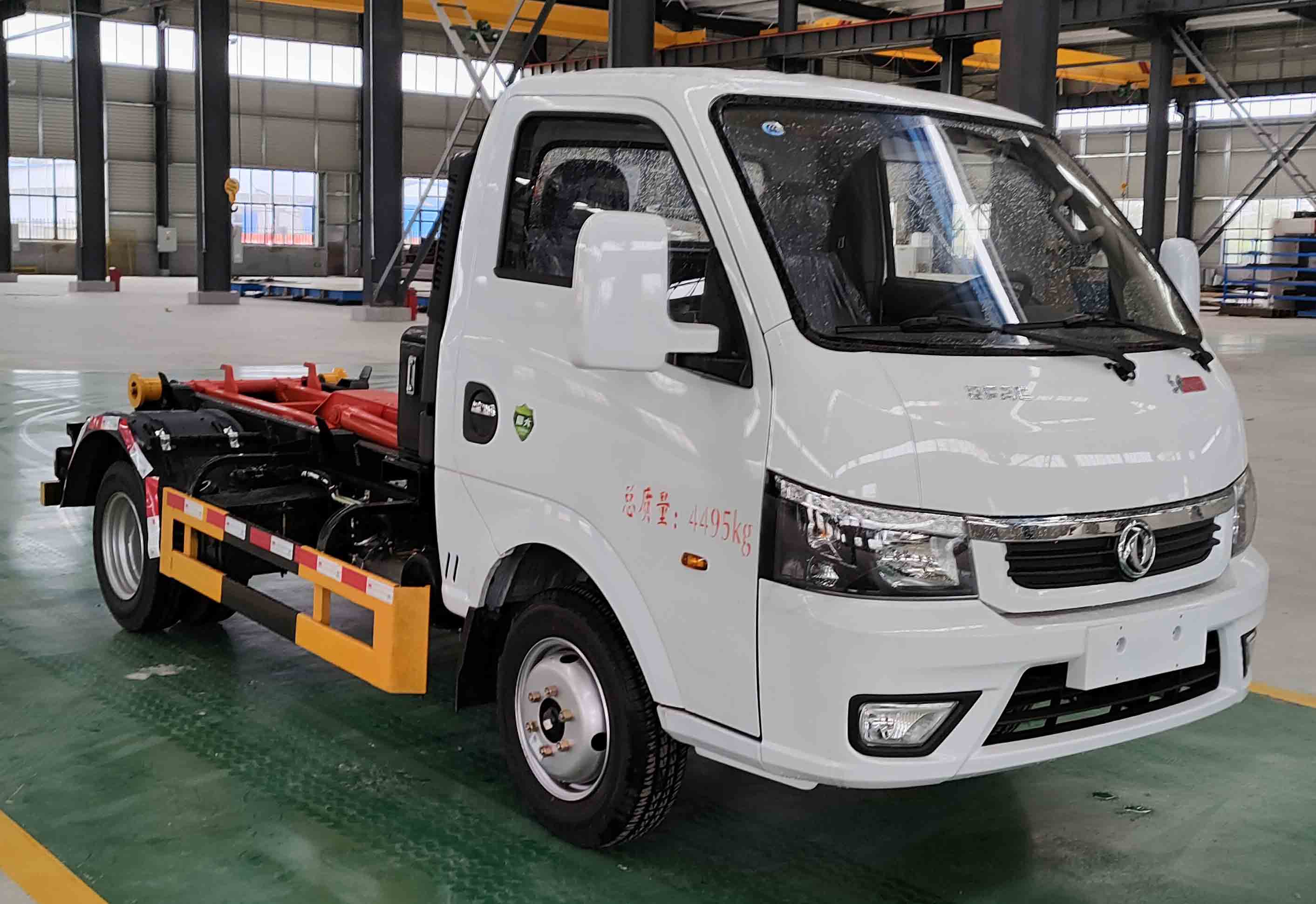 冠远牌SCY5040ZXXEQ6车厢可卸式垃圾车