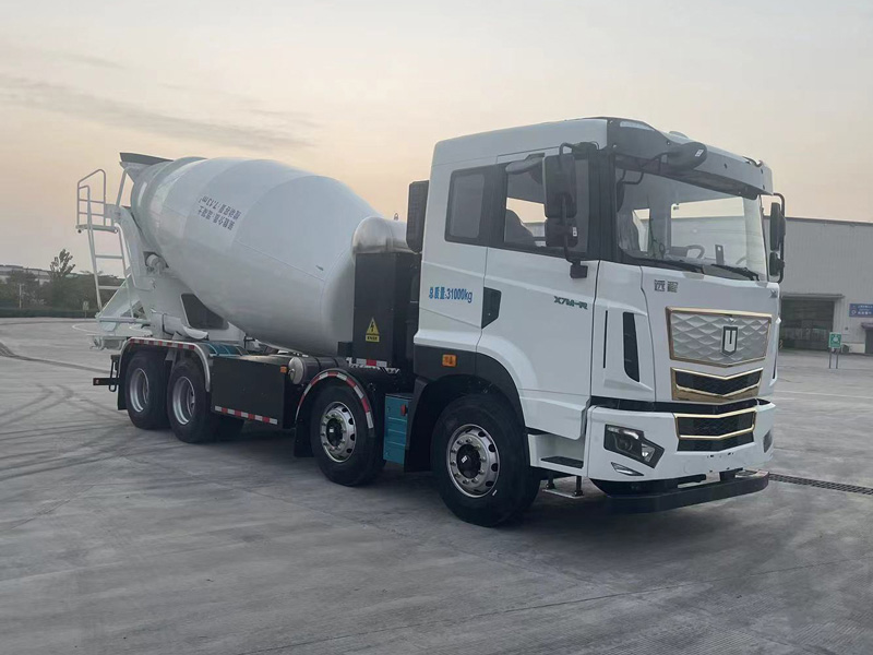 HN5310GJBMP41C1SHEVY型甲醇插电式增程混合动力混凝土搅拌运输车图片