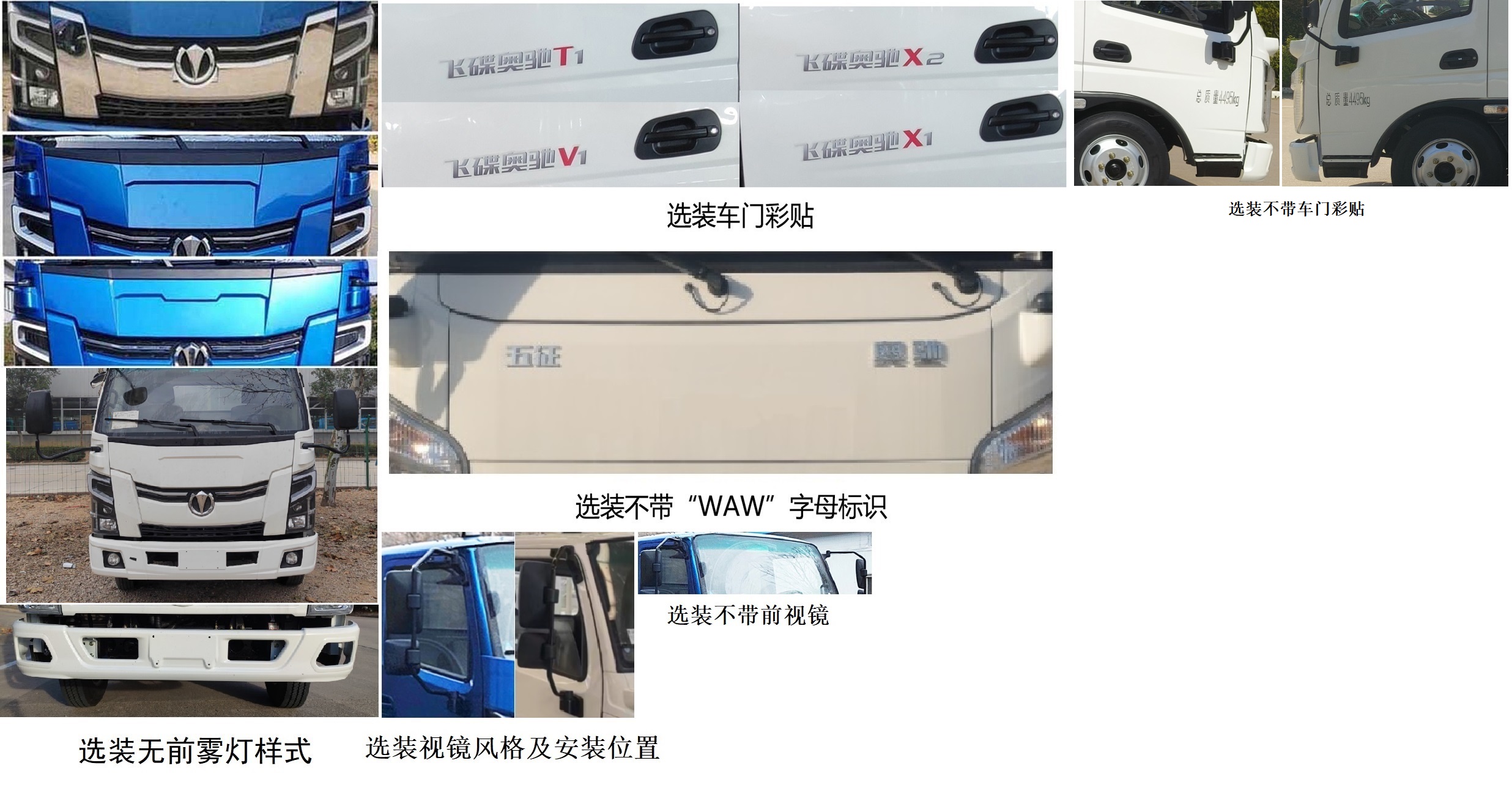 五征牌WZK5040ZYSW16K6压缩式垃圾车公告图片
