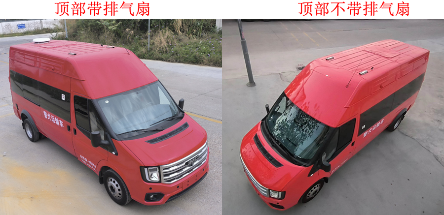 唯邦牌GWB5041XJQJX警犬运输车公告图片