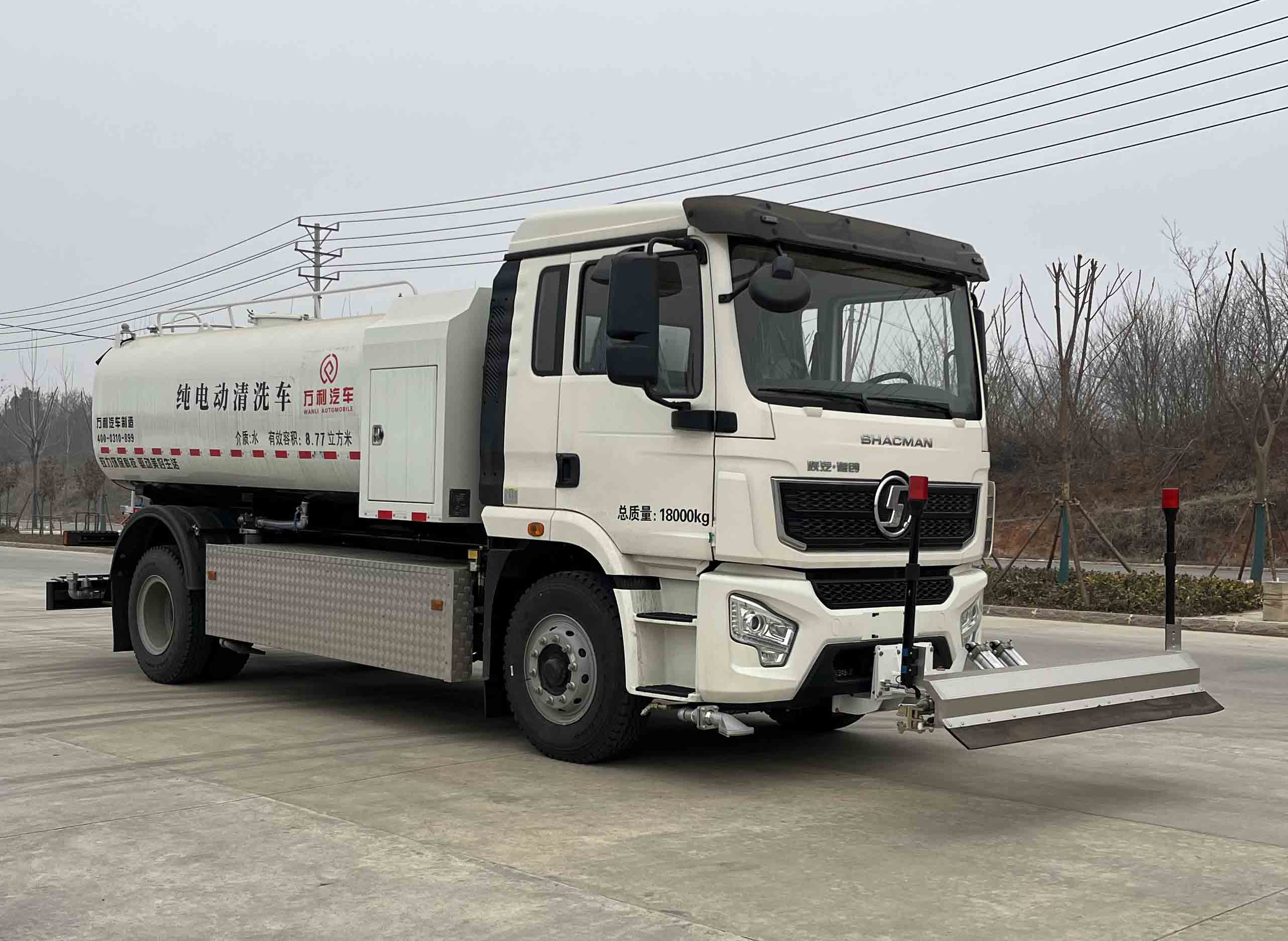 HWL5182GQXCBEV型纯电动清洗车图片