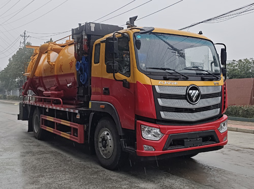 SYC5180GQWFT6型清洗吸污车图片