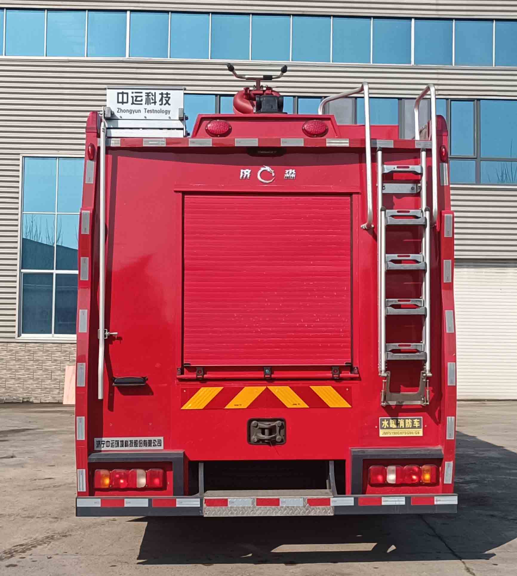 济淼牌JMF5190GXFSG80/G6水罐消防车公告图片