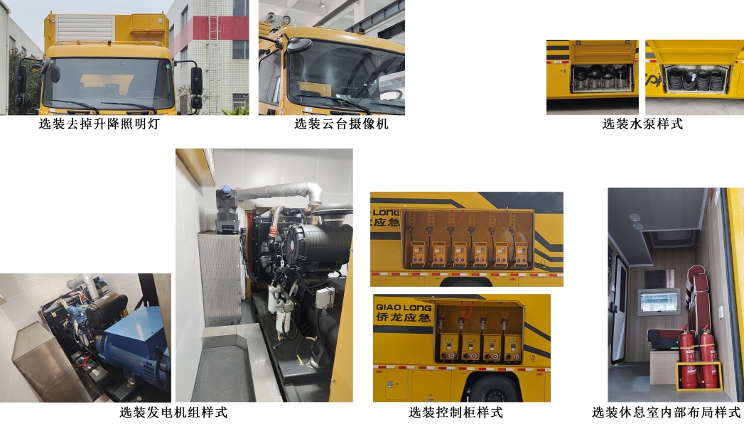 龙吸水牌FLG5150TPS118E大流量排水抢险车公告图片
