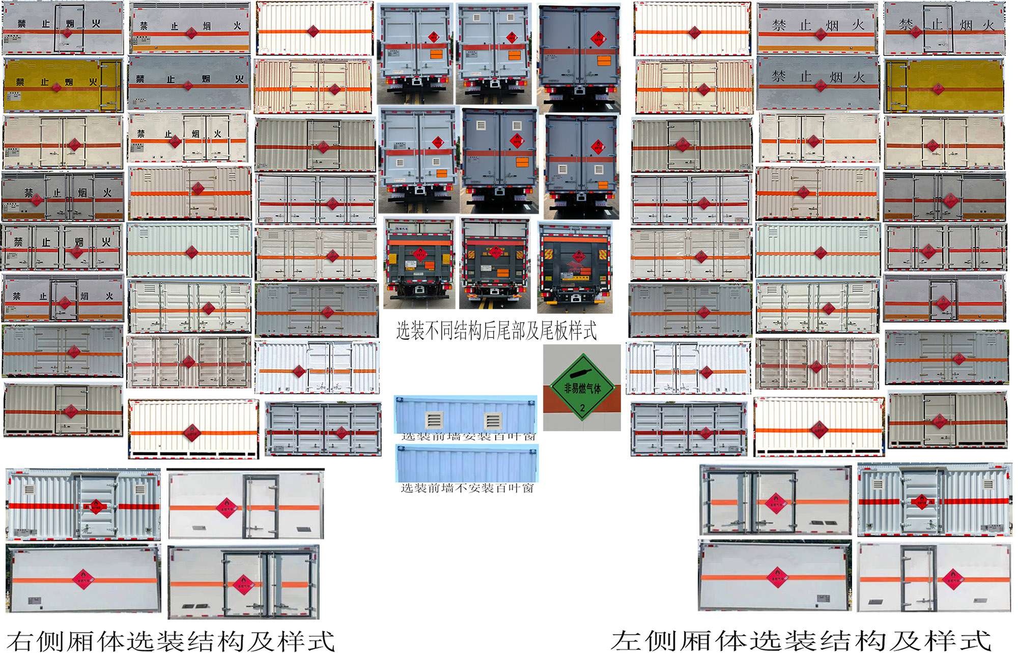 百捷牌QYY5042XRQQL6易燃气体厢式运输车公告图片