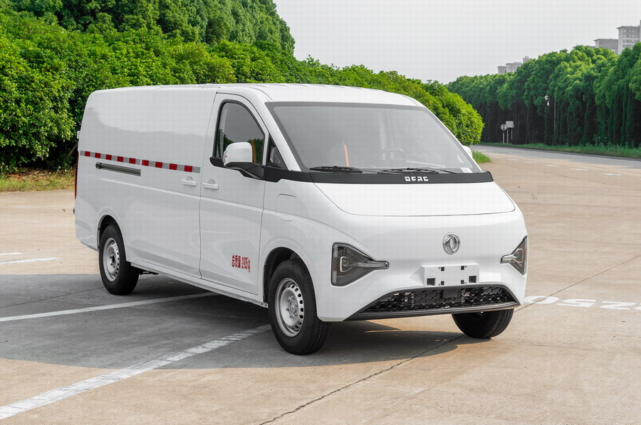 東風牌DFA5031XXYVLBEVB純電動廂式運輸車公告圖片