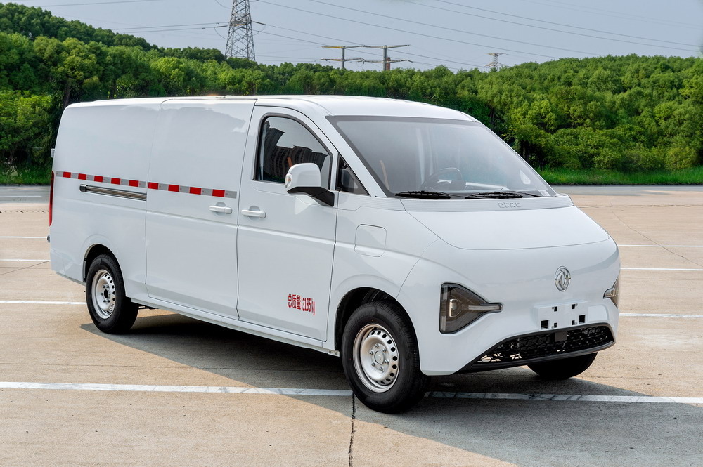 東風牌DFA5032XXYVLBEVB純電動廂式運輸車公告圖片