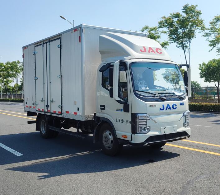 江淮牌HFC5041XXYEV14純電動廂式運輸車公告圖片