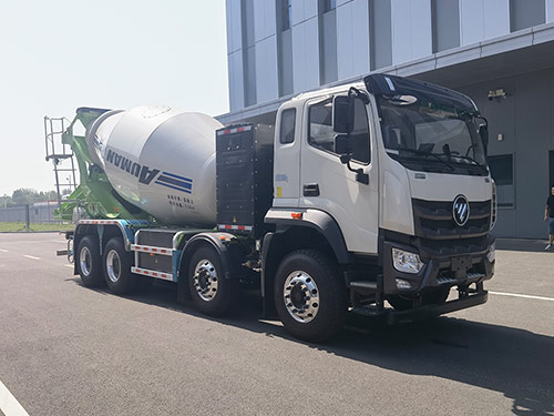 BJ5311GJBEVGRF-10型纯电动混凝土搅拌运输车图片