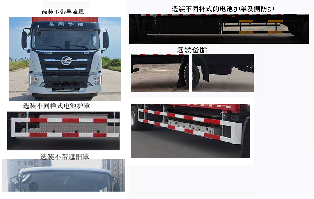 华神牌DFD5180XXYLBEV换电式纯电动厢式运输车公告图片