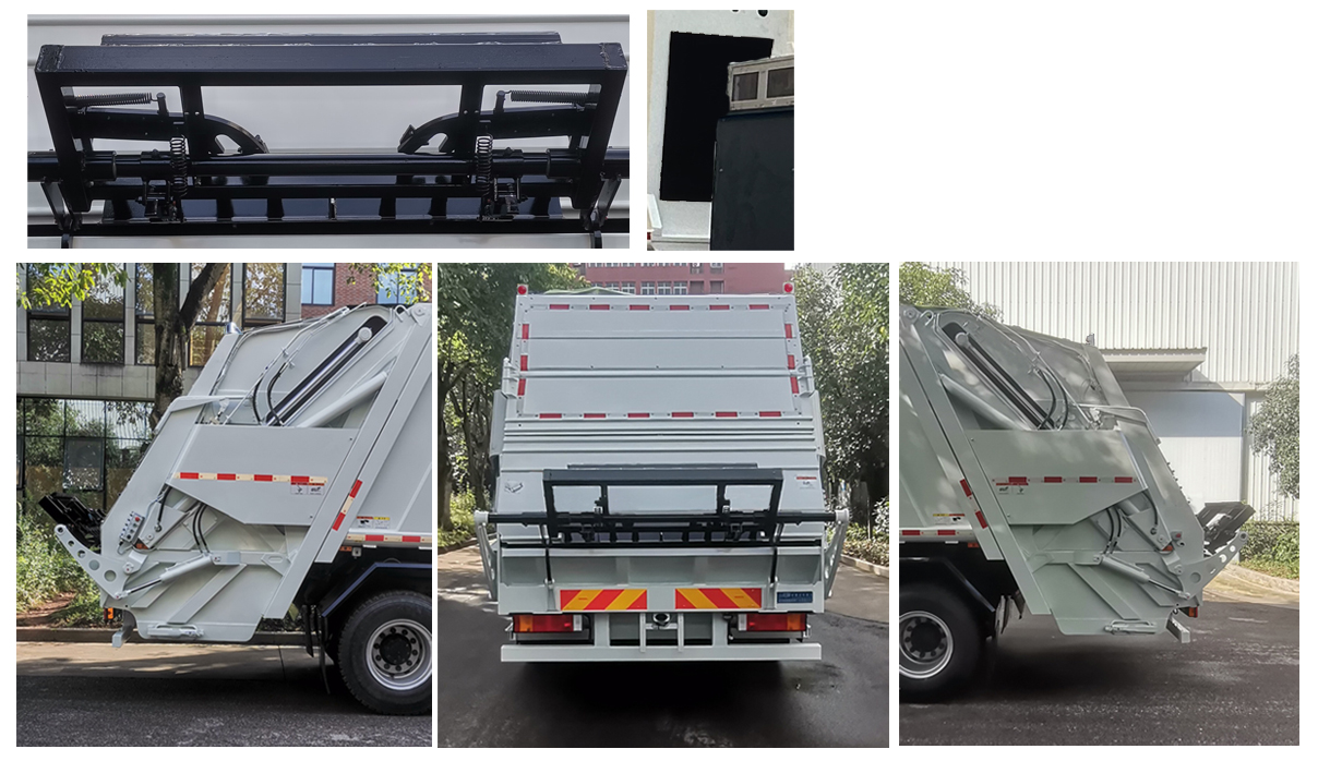 山花牌JHA5323ZYSDFABEV純電動壓縮式垃圾車公告圖片