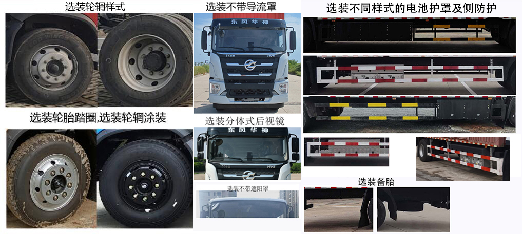 华神牌DFD5180XXYLBEV2换电式纯电动厢式运输车公告图片