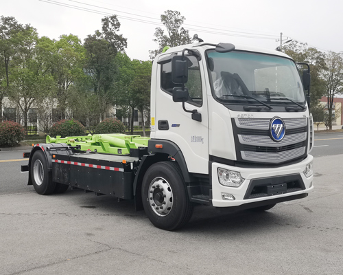 耶律洁牌SWT5180ZXXBEV纯电动车厢可卸式垃圾车