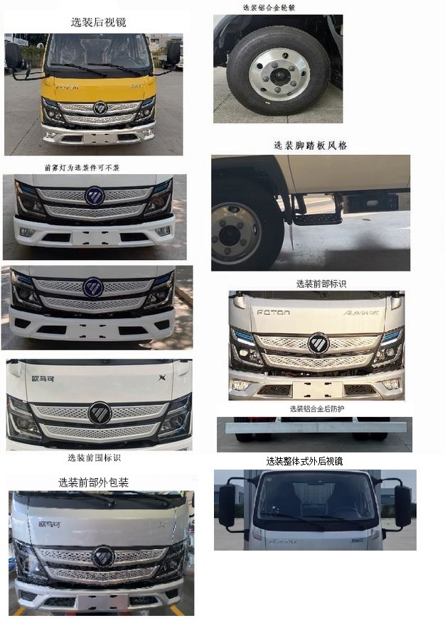 福田牌BJ5044XXY-FM6厢式运输车公告图片
