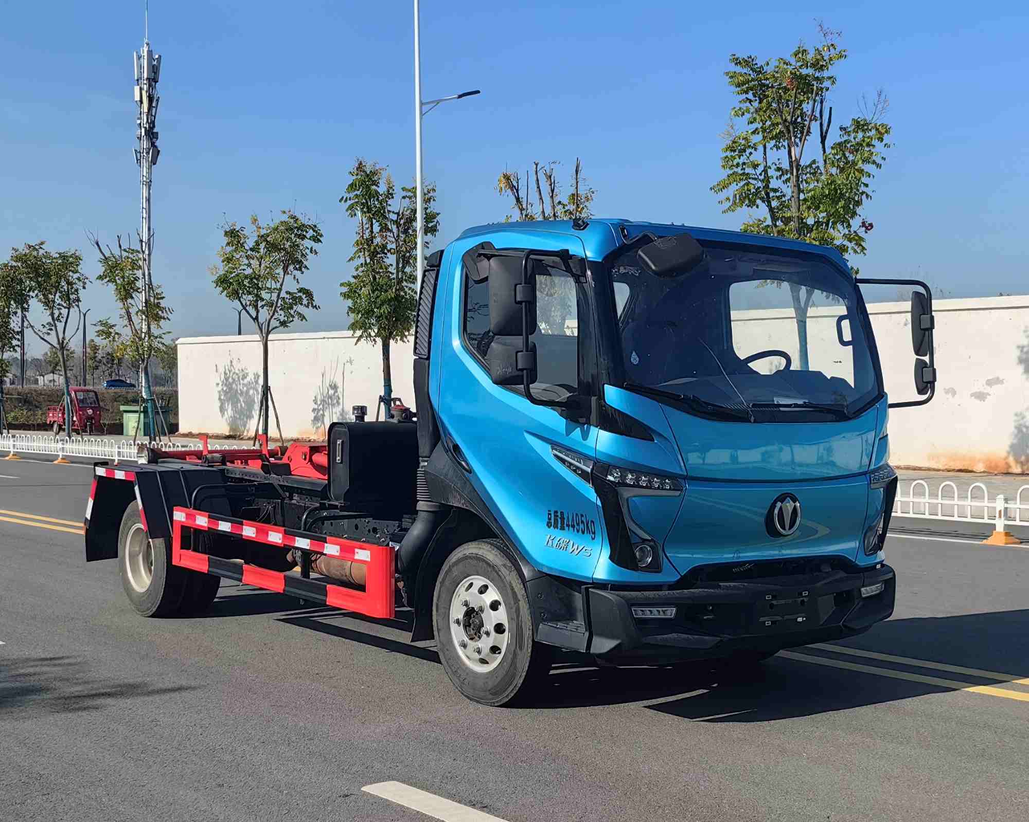 炎帝牌SZD5041ZXXFD6車(chē)廂可卸式垃圾車(chē)公告圖片
