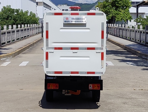 纯电动自装卸式垃圾车图片