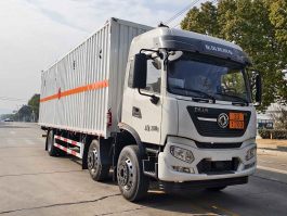 专威牌HTW5260XRYDF6易燃液体厢式运输车