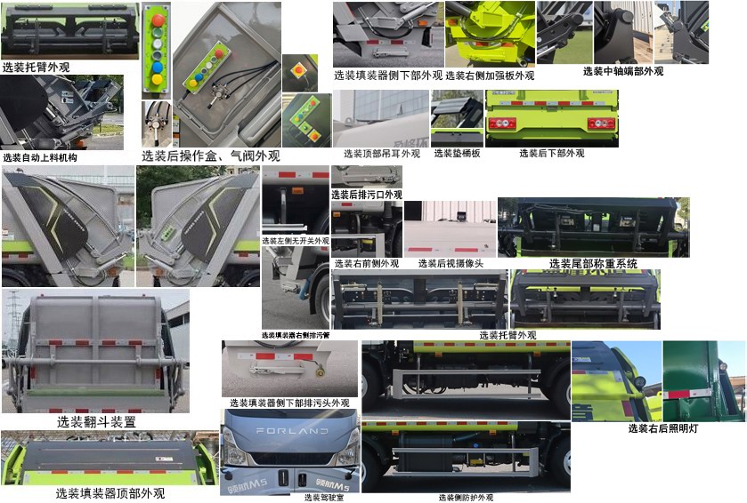 中联牌ZBH5091ZYSBJE6压缩式垃圾车公告图片