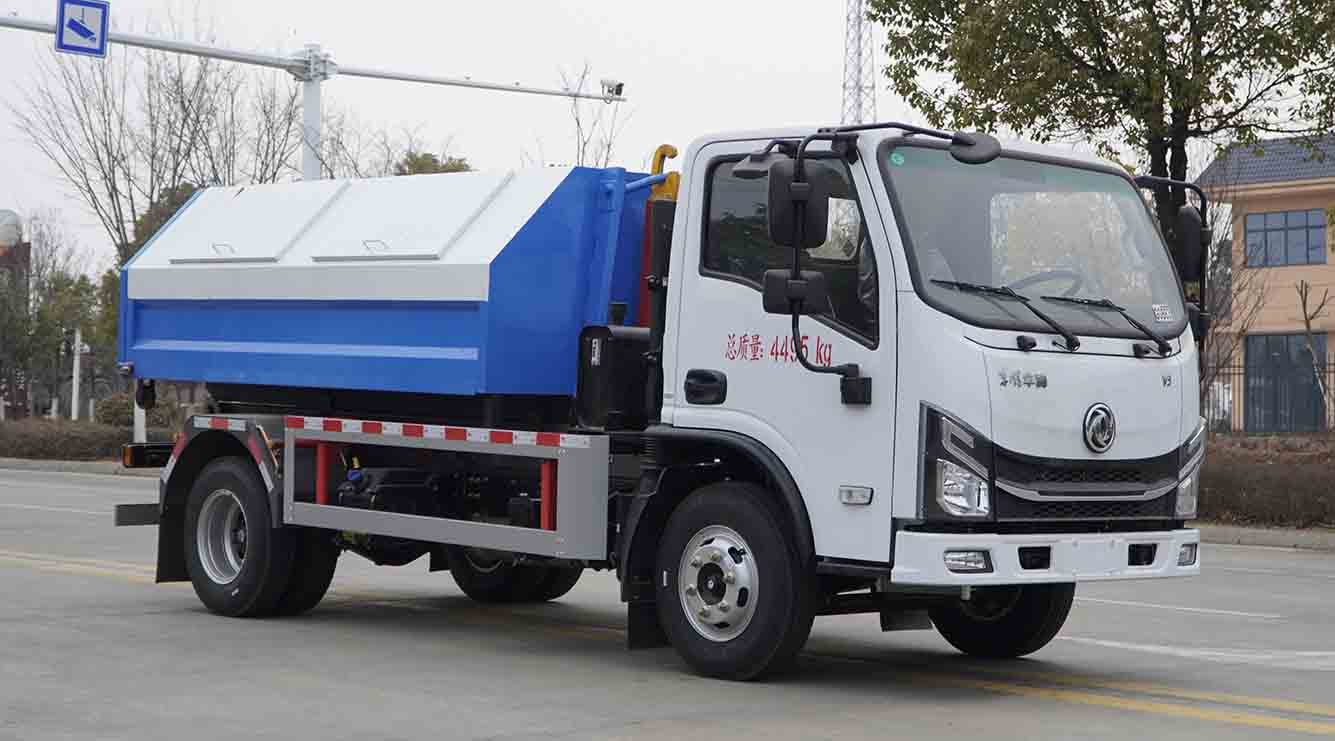凱力風牌KLF5045ZXXE6車廂可卸式垃圾車公告圖片
