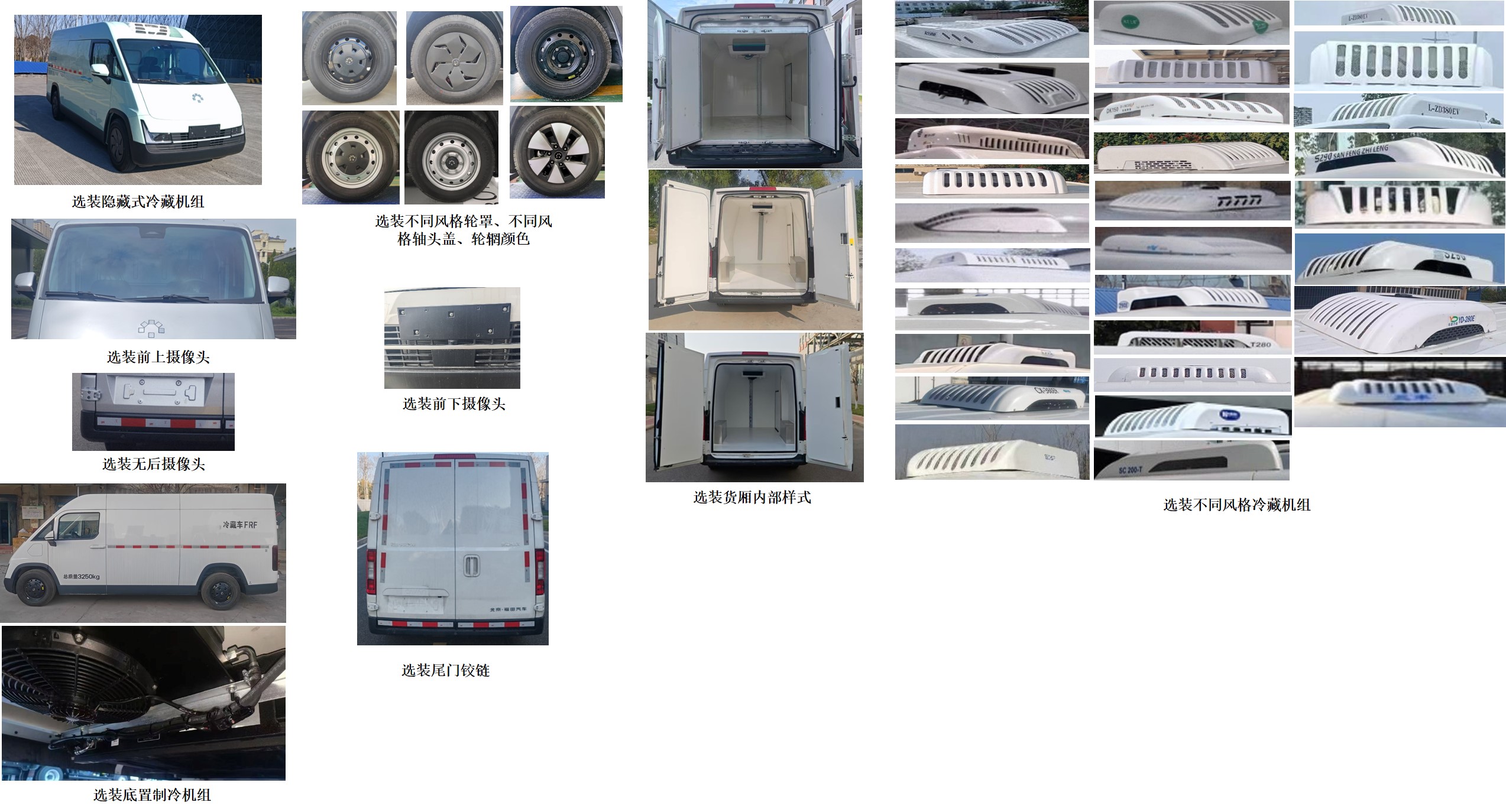 福田牌BJ5031XLCEVZ1纯电动冷藏车公告图片