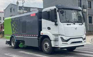 纯电动扫路车