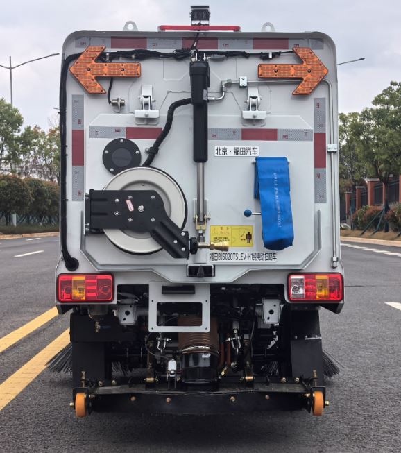 福田牌BJ5020TSLEV-H1纯电动扫路车公告图片
