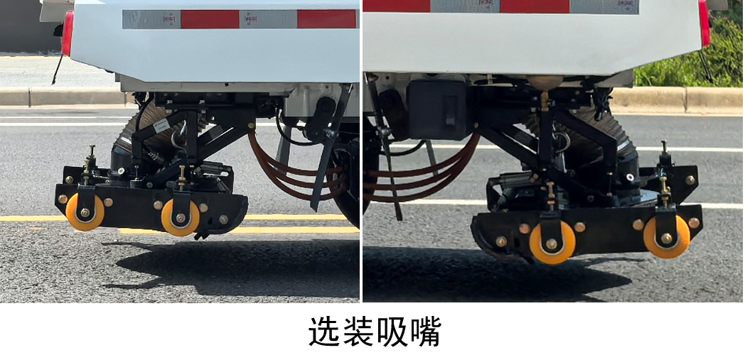 福田牌BJ5020TSLEV-H1纯电动扫路车公告图片