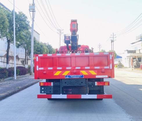 神百重工牌ABC5257JSQDJ61随车起重运输车公告图片