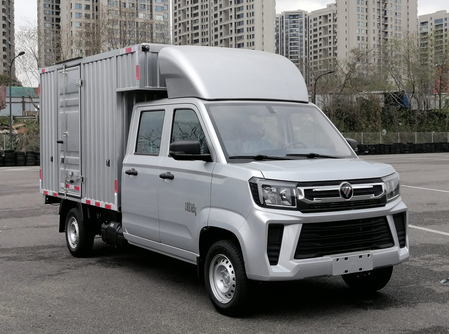 福田牌BJ5030XXY5AV7-85厢式货车