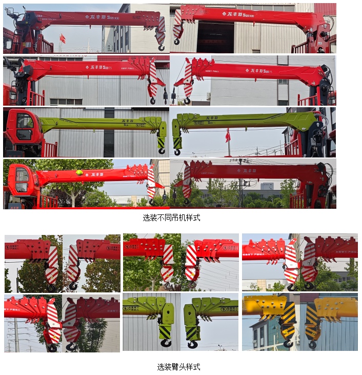 龙丰羽牌TLG5181JSQ随车起重运输车公告图片