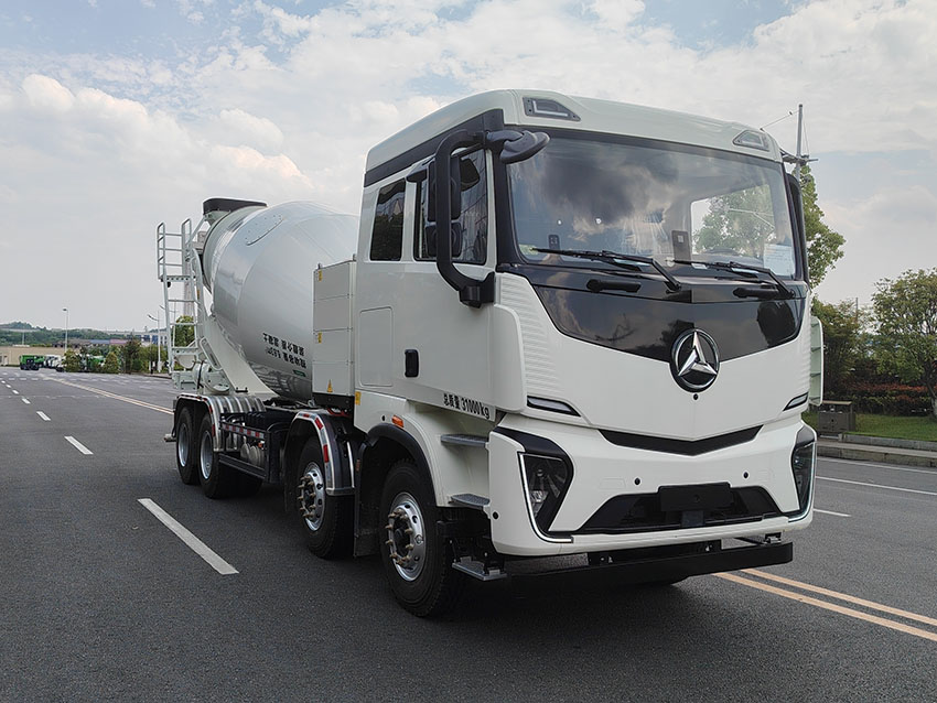 SYM5313GJB3BEV型纯电动混凝土搅拌运输车图片