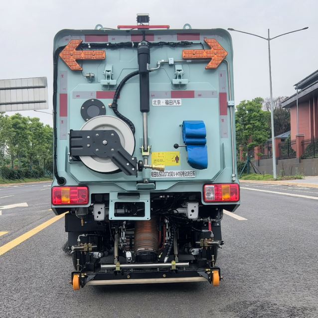 福田牌BJ5020TXSEV-H1纯电动洗扫车公告图片