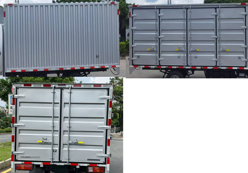 東風牌DFA5030XXY1BEVF純電動廂式貨車公告圖片