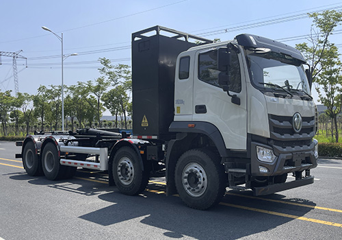 乐洁牌JLL5311ZXXBJBEV换电式纯电动车厢可卸式垃圾车