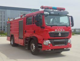 玉骁珑牌YBH5190GXFPM80/H6泡沫消防车