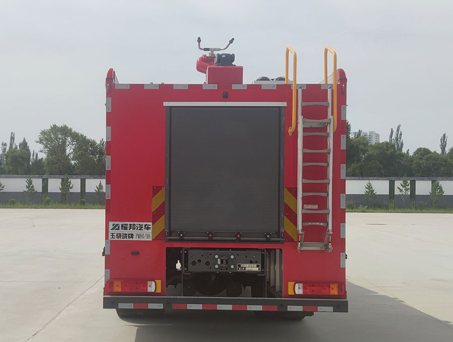 玉骁珑牌YBH5190GXFPM80/H6泡沫消防车公告图片