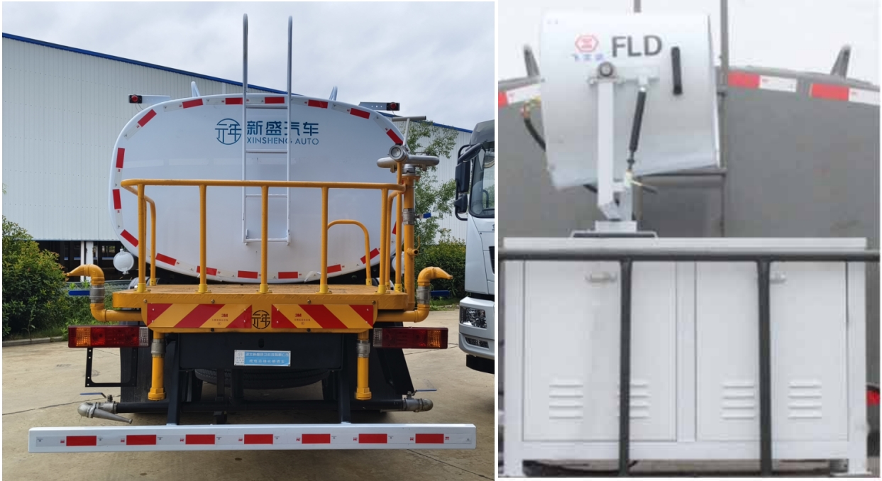 元年牌XSH5180GPSSXBEV純電動(dòng)綠化噴灑車公告圖片