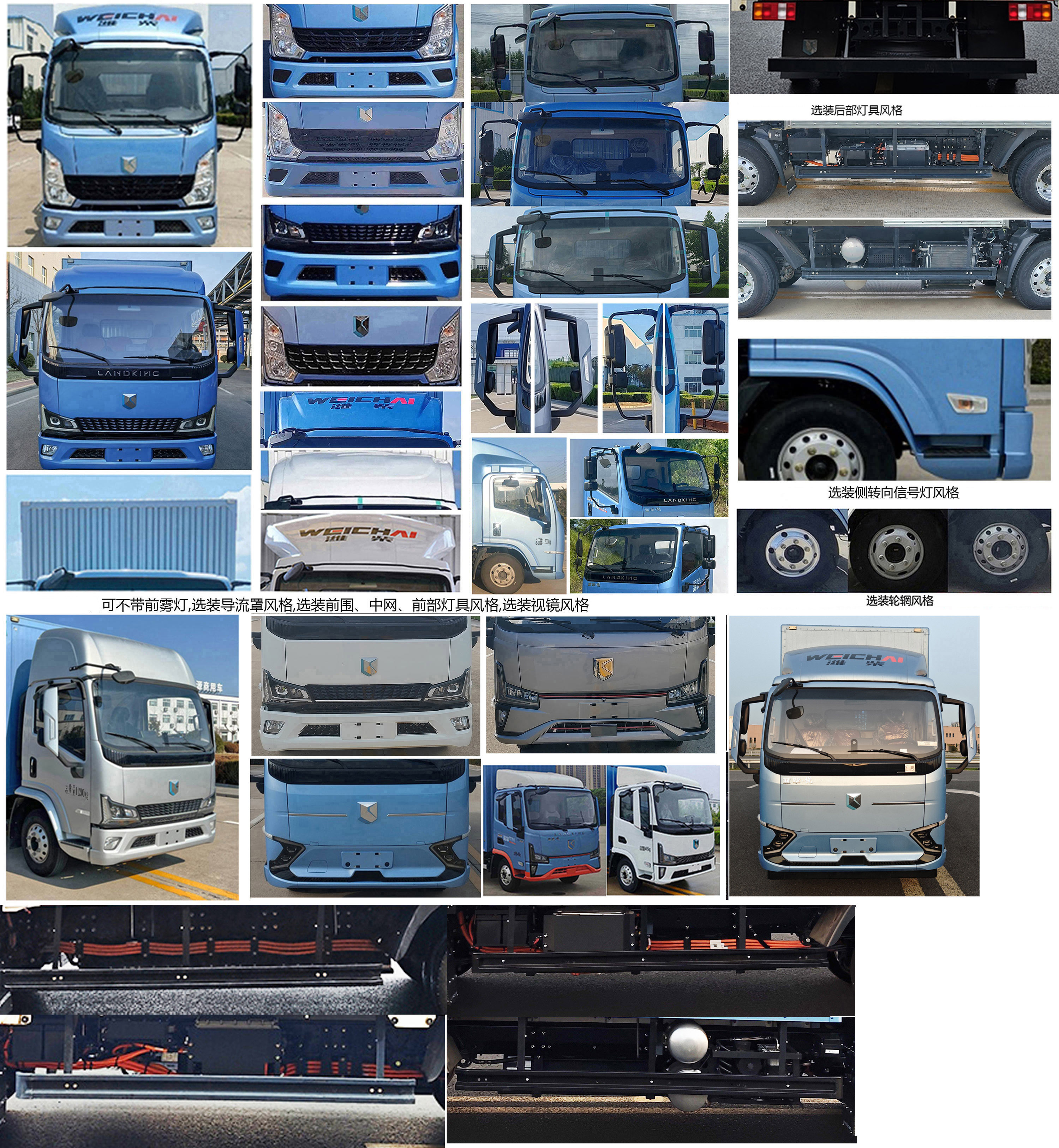 藍(lán)擎牌YTQ5112XXYKNEV361-LQ純電動(dòng)廂式貨車公告圖片