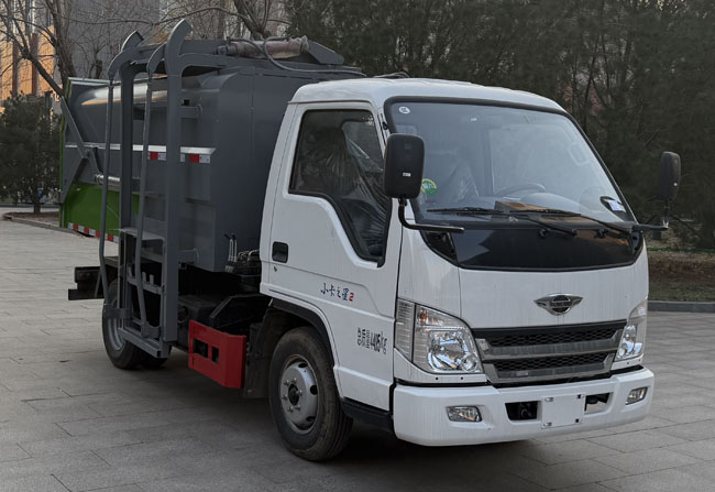 福田牌BJ5045ZZZ9JB3-55自装卸式垃圾车