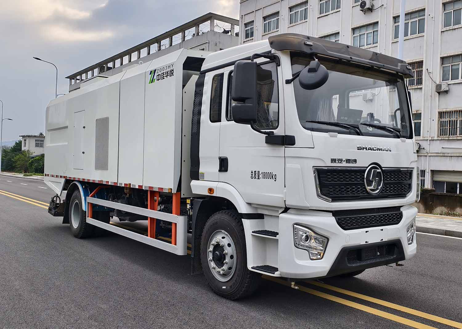 中佳华悦牌ZHN5187TWQSXBEV纯电动道路污染清除车