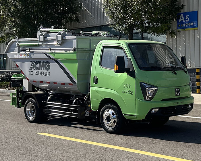 徐工牌XGH5040ZZZXBEVG純電動自裝卸式垃圾車公告圖片