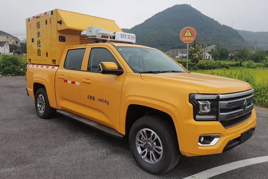 杭專牌HZZ5030TPSJ6大流量排水搶險(xiǎn)車公告圖片