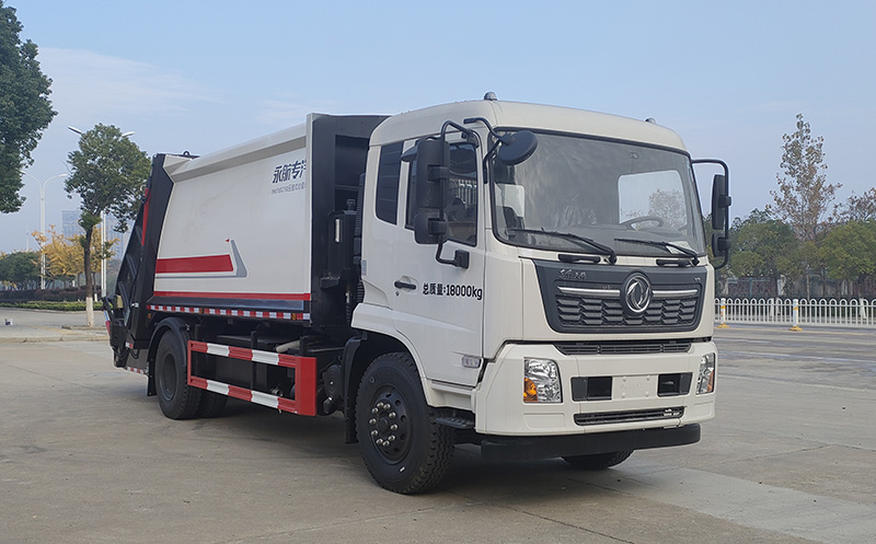 永航星牌YHA5180ZYSD壓縮式垃圾車(chē)公告圖片