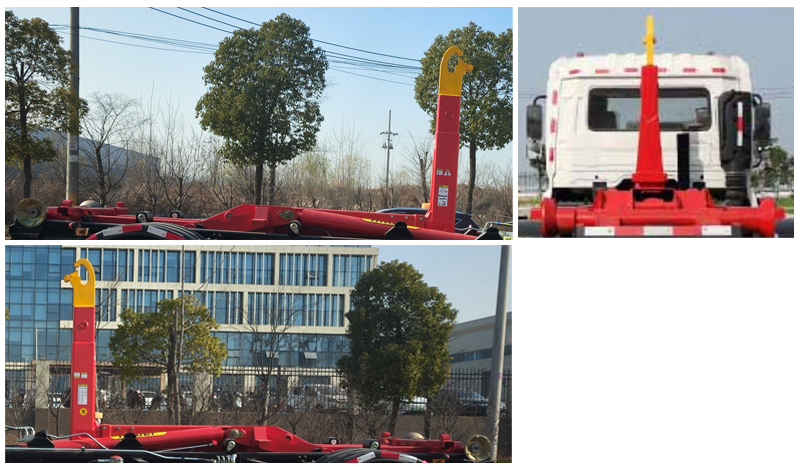 昱曦牌CHN5180ZXXD6车厢可卸式垃圾车公告图片