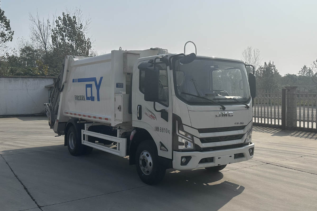 柯銘牌WYW5090ZYSJX壓縮式垃圾車(chē)公告圖片